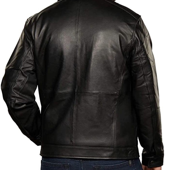 Boston Harbour Jackets & Coats Boston Harbour Mens Leather Jacket
